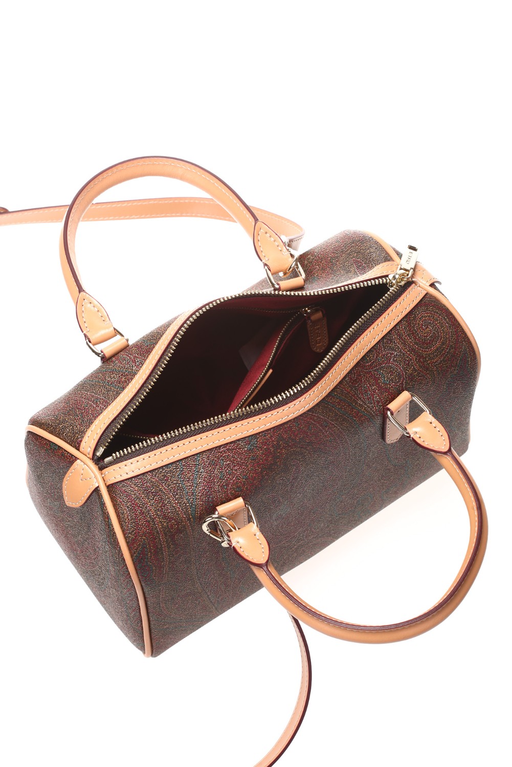shop ETRO  Bauletto: Etro bauletto Paisley.
Esterno: Tessuto di cotone Paisley jacquard spalmato con grana opaca e doppiato in tela.
Tracolla regolabile e removibile (altezza: 55 cm).
Chiusura con cerniera.
Tasca interna con cerniera.
Lucchetto removibile con chiave.
Accessori metallici con finitura color palladioò
Dimensioni: 25,5 x 16,5 x 14,5 cm.
Finiture: 100% pelle di vitello
Fodera: 66% cotone, 34% poliestere.
Fabbricato in Italia.. 0H857 8010-0600 number 5389982